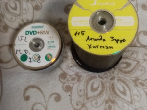 Диски DVD+RW
