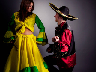 Маскарадные наряды прокат и пошив-мексиканцы,каторжане и др