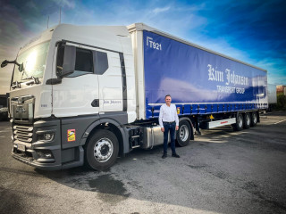 Работа водителем C+E в Европе — стабильная компания Kim Johansen Transport Group