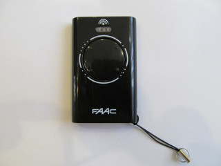 Пульт ДУ для ворот, ролет, шлагбаумов, FAAC XT4 433 SLH LR, черный