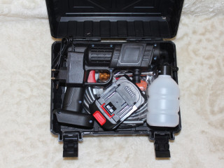 Аккумуляторный водяной пистолет высокого давления (мини авто мойка), двигатель 350Вт.