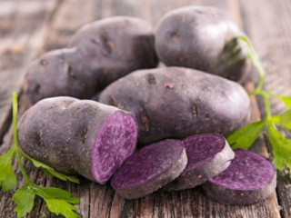 Картофель с фиолетовой мякотью