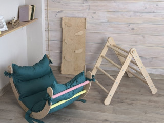 Детская мебель и развивающие комплексы из натуральных материалов