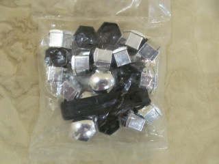 Колпачки на колесные болты 17 мм, 20 шт.