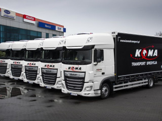 Koma Sp. z o.o. набирает водителей C+E - возможность старта без опыта