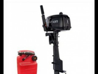 Лодочный мотор+бак.