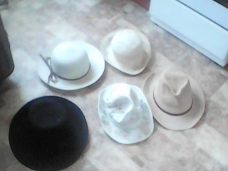 Шляпа, разные, б/у, 4шт